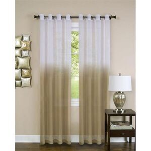 Achim Essence Grommet Panel - Tan - 54 in. x 63 in.